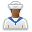 user,sailor,black