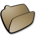 folder,brown,open