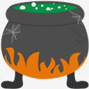 bubbling,cauldron