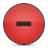 button,minus,red