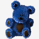 Teddy,Blue,bear