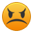 smiley,angry