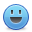 blue,funny,smiley