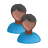 black,male,users