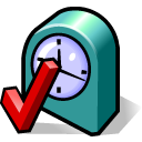 beos,clock,settings