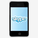 iphone,skype