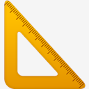 Triangle,ruler