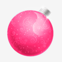 Christmas,ball,pink