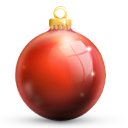 Red,Bauble