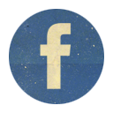 facebok,rounded