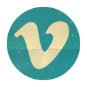 vimeo,rounded