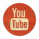 youtube,rounded