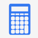 Calculator,blue