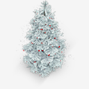 Snowy,Xmas,Tree