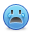 blue,sad,smiley