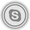 skype,grey