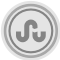 stumbleupon,grey