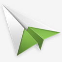 Paper,airplane,Green,Apple
