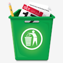 Trash,Bin,Full
