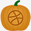 Dribbble,Pumpkin