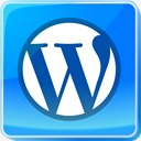 Blue,WordPress