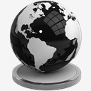 Grey,Globe