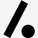 slash,dot