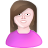 brown,features,female,pink,user,white