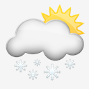 snow,sun