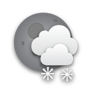 snow,night