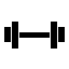 barbell,black