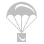 parachute,silver
