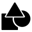 shapes,black