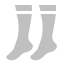 socks,silver