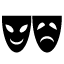 theater,symbol,black