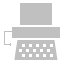 typewriter,silver