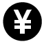 yen,coin,black