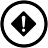 exclamation,black