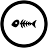 fish,skeleton,black