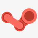 steam,red