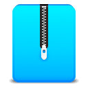 Zipped,Cyan