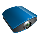 projector,blue