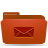 folder,mails,red