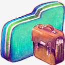 Bag,Green,Folder