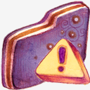 Caution,Violet,Folder