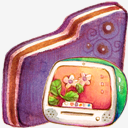 Computer,Violet,Folder