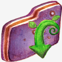 Download,Violet,Folder