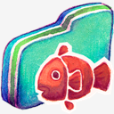 Fishy,Green,Folder