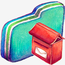 Mailbox,Green,Folder