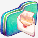 Mail,Green,Folder